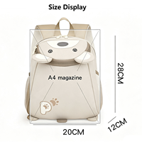 HAIBOWY Zaino Unisex di Alta Qualità per Asilo, Design con Animali Cartoon, Impermeabile, Regolabile, per Studenti