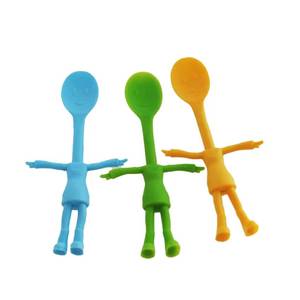 Spatule et brosse en silicone mignonnes pour enfants, ustensiles de cuisine - Product Image 3