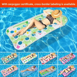 <span class=keywords><strong>Cama</strong></span> Flotante Inflable para Piscina con Diseño de Hojas y Orificios - Product Image 3