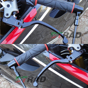 Leviers de frein et d'embrayage pliables CNC réglables pour <span class=keywords><strong>DUCATI</strong></span> <span class=keywords><strong>MONSTER</strong></span> 937/950/Plus 2021-2026 Gauche & Droite Accessoires Moto - Product Image 2