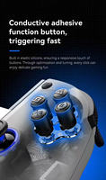 Nouvelle Arrivée Manette de Jeu Sans Fil D11 Extensible et Refroidissante, Joystick Multiplateforme Sans Latence pour Switch, Android, iOS