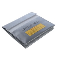 Sac de sécurité ignifuge pour batterie Lipo RC Protection de charge Sac de protection anti-déflagrant 240X180X64MM