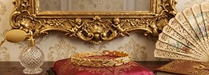 DIVYORO Gold Plated <b>Copper</b> and Brass Chain & Link Women's Classic Style <b>Bracelet</b> Festive Occasion Luxury Daily Wear - Product Image 2