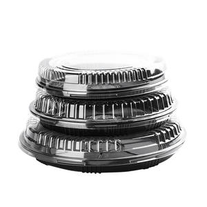 Boîte à Sushi rectangulaire en plastique, Bento rectangulaire emballage à emporter boîte à Sushi, jetable avec couvercle, vente en gros unités - Product Image 4