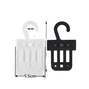 Trong suốt PP nhựa móc nhỏ PP máy bay Lỗ DấU HỏI hiển thị sock bag cho quần áo tổ chức - Product Image 1