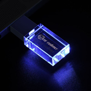 Logo 3d personalizzato 8gb 16gb cristallo acrilico Usb 3.0 in legno Usb <span class=keywords><strong>Flash</strong></span> drive 32gb 64gb 2.0 Memory Stick Logo inciso - Product Image 2