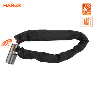 HANEX - Antivol en acier trempé renforcé de 12 mm pour vélos - Chaîne de sécurité pour le cyclisme - Chaîne de sécurité pour vélo - Product Image 3