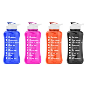 زجاجة مياه للشرب رياضية خارجية قابلة للحمل مخصصة بسعر منخفض مع فلتر شاي/فاكهة للبيع بالجملة