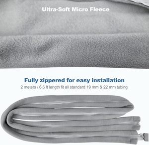 ปลอกท่อ cpap อเนกประสงค์พร้อมที่ใส่ท่อ cpap สำหรับการซ่อม <span class=keywords><strong>airsense</strong></span> สภาพภูมิอากาศท่อความร้อนเชิงเส้น6FT 4นิ้ว - Product Image 2