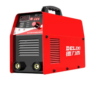 DELIXI Arc Welders ZX7-250 Digital single voltage 6 capacitors 200 amp mma inverter arc welding machine