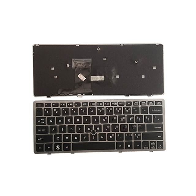NEW US for HP EliteBook 2560 2560p 2570 2570P Laptop Keyboard