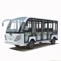 Nouveau design mini bus touristique entièrement électrique bus électrique 11 sièges avec moteur à courant alternatif de 5kW