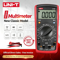 Multimeter Digital Genggam Uni-T UT39E dengan Layar 19999, Pengukuran Tegangan/Arus, Rentang Manual, Penggunaan Profesional