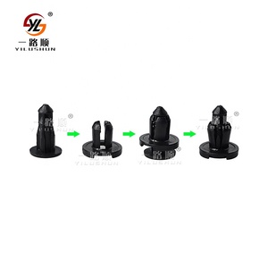 B09 Auto Parts Nylon Clip Rivets Boucle d'expansion <span class=keywords><strong>pour</strong></span> une variété de plaques d'<span class=keywords><strong>immatriculation</strong></span> - Product Image 6