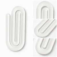 Marque-pages en acrylique vierges pour sublimation, porte-pages portables pour la lecture quotidienne, les notes et les cadeaux souvenirs, accessoire de lecture