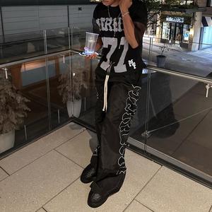 <span class=keywords><strong>Pantaloni</strong></span> sportivi in Nylon 100% <span class=keywords><strong>pantaloni</strong></span> sportivi in Nylon <span class=keywords><strong>pantaloni</strong></span> sportivi oversize <span class=keywords><strong>pantaloni</strong></span> da Jogger a gamba larga <span class=keywords><strong>pantaloni</strong></span> della tuta <span class=keywords><strong>con</strong></span> <span class=keywords><strong>bottoni</strong></span> <span class=keywords><strong>laterali</strong></span> - Product Image 3