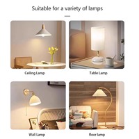 A60/A65/A70/A80 9W-24W Ampoule LED Offre Spéciale E27/B22 Pas de scintillement 3000K/4000K/6000K Lumière AC Corps en plastique à usage domestique pour la maison