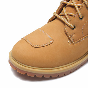 Botas de Motociclismo ARCX para Mujer, Botas de Motocicleta Todoterreno, de Cuero Nobuck Amarillo, Casuales, de Seguridad, para Motocicletas - Product Image 3