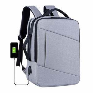 Sac à dos pour ordinateur portable imperméable et intelligent avec logo personnalisé, tendance, pour les affaires, 15,6 pouces, pour hommes et femmes - Product Image 1