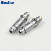 Connecteur coaxial demi-lune mâle/femelle Sinztion série S, à pousser/tirer, avec broches et nombre de conducteurs personnalisables ERA FFA