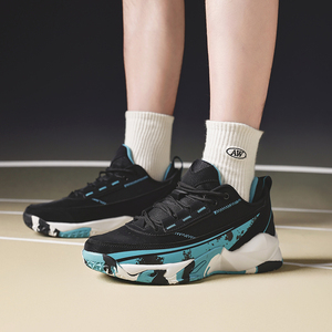 Nouvelles baskets décontractées pour hommes, style basketball, respirantes, à lacets, avec semelle extérieure en caoutchouc antidérapante, design tricoté, pour l'été – Direct Usine - Product Image 3