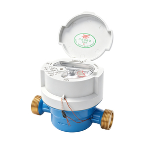Compteur d'eau à débit unique non magnétique, entièrement en cuivre, cadran clair, clapet anti-retour intégré pour éviter le reflux, ODM/OEM - Product Image 2