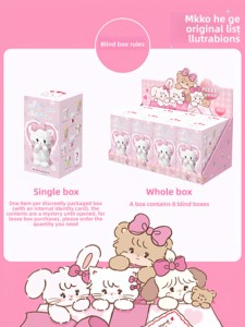 ชุดฟิกเกอร์ PVC แบบสุ่ม รุ่น Mikko Dream Starter Series ของแท้ 8 ชิ้น ของสะสม ดีไซน์เนอร์ทอยส์ มีสินค้าพร้อมส่ง จัดส่งรวดเร็ว - Product Image 3