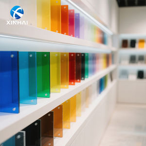 Hoja de acrílico translúcida oscura ahumada fundida gruesa de 4 pies x 10 pies de 1/8 pulgadas de tamaño personalizado para decoración de jardín - Product Image 4