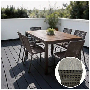 Suelo de <span class=keywords><strong>Madera</strong></span> Plástica de Venta Directa de Fábrica, Antideslizante, Ignífugo, Autoadhesivo, para Remodelación de Exteriores - Product Image 1