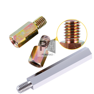 M2 M2.5 M3 M4M5 M6 M8 nichelato piastra di zinco acciaio al carbonio maschio femmina esagonale distanziatore pilastro PCB montaggio scheda madre distanziatore esagonale - Product Image 6