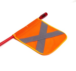 <span class=keywords><strong>Fouet</strong></span> lumineux en fibre de verre, drapeau réfléchissant <span class=keywords><strong>X</strong></span>, lampes LED, avertissement de sécurité - Product Image 5