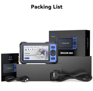 Herramienta Asistida por IA MUCAR 682 OBD2, Análisis Automático de Códigos de Error, Preguntas y Respuestas en Tiempo Real, Actualizaciones Gratuitas por 1 Año - Product Image 1