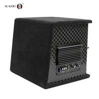 Subwoofer de voiture de bonne qualité VK Q10S 10 pouces DC 12V à bobine simple pour amplificateur, utilisation active, 150W RMS, 50-200Hz, 87-90dB SPL