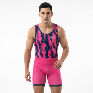 Traje de lucha libre de alta calidad, fabricado directamente en fábrica, de una pieza, para gimnasio, levantamiento de pesas, unisex, para remo, para jóvenes y adultos. - Product Image 1