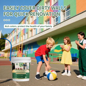 สีอะคริลิคกันน้ำติดผนังเป็นมิตรกับสิ่งแวดล้อมน้ำยาเคลือบและทาสีสำหรับผนังภายนอกบ้าน - Product Image 5