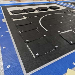 Baldosas Modulares de PP Entrelazadas para Canchas de Baloncesto de 25'x25', Hockey en Línea y Patinaje, Suelo Deportivo para Exteriores - Product Image 3