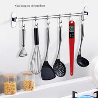 Termometer Dapur Digital CH-107 Model Pena dengan Probe Panjang, Termometer Makanan, Termometer Minyak, Termometer Daging Saku