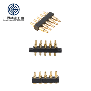 Wholesale Spring <strong>Contact</strong> 5 Pin Pogo Pin Connector Gold Plated Wire to Board Pogo Pin Connector - Product Image 1