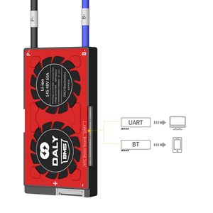 Daly Smart BMS 48V 14S 60A Li-ion 18650 14 cellules 3.7V BMS avec protection contre la surchauffe et fonction d'équilibre - Product Image 3