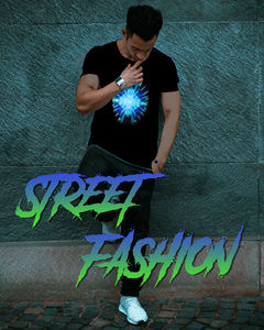 ECODI Led APP T-shirt Divers Designs Haute Qualité DIY Programmable Éclairage led Rechargeable Horreur t-shirts - Product Image 6