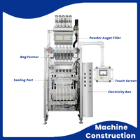 Machine d'emballage multivoies pour sachets stick de poudre boisson électrolytes glucose et complément avec remplissage
