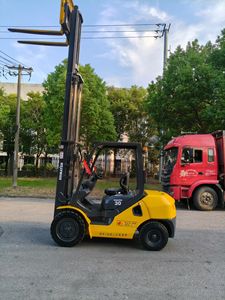 Gebruikt <span class=keywords><strong>Komatsu</strong></span> FD30 heftruck met lange levensduur, premium tweedehands dieselheftruck voor chemische werkplaats - Product Image 4