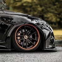 Kit de Carrocería Ancha Rocket Bunny para Lexus IS200t IS250 IS300 IS350 (13-20), Modificación con Guardabarros Delanteros y Traseros, Alerón