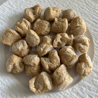Aus gezeichnete Bulk Strukturierte Soja protein Sojabohnen stücke Nicht gentechnisch veränderte gentechnik freie Antioxidantien Stabilisatoren Kaugummi basen