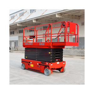 Ce, ISO Pin điện thủy lực người duy nhất Scissor Lift nền tảng giá với phụ trợ đi bộ - Product Image 5