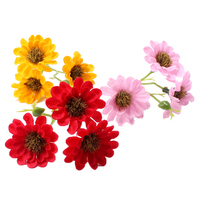 Fleurs de Savon de Chrysanthème Sauvage Artisanales, Fleurs Artificielles, Coffret Cadeau Créatif, Bouquet de Fleurs de Savon, Fournitures pour Magasin de Fleurs, Arrangement DIY