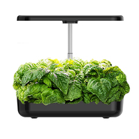 Kit de culture de jardin d'intérieur réglable en hauteur, système de culture hydroponique intelligent, éclairage LED de culture d'intérieur, hydroponique, 12 pods