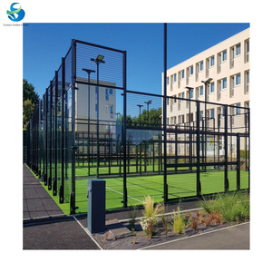 Precio al por mayor de fábrica Cancha de Pádel para interiores y exteriores Cancha de Pádel profesional Cancha de Pádel panorámica - Product Image 1