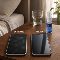Protecteur d'écran liquide de qualité industrielle A1, nano micro-silice, essence céramique invisible modifiée anti-rayures, Guangdong
