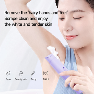 <span class=keywords><strong>Rasoir</strong></span> électrique portable étanche à double tête pour hommes et femmes, adapté à l'épilation des zones intimes et des aisselles - Product Image 3